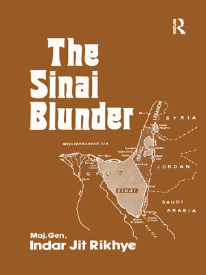 cover image of The Sinai Blunder